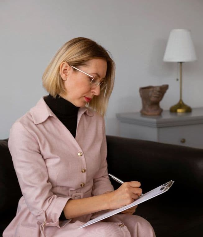 Человек работает